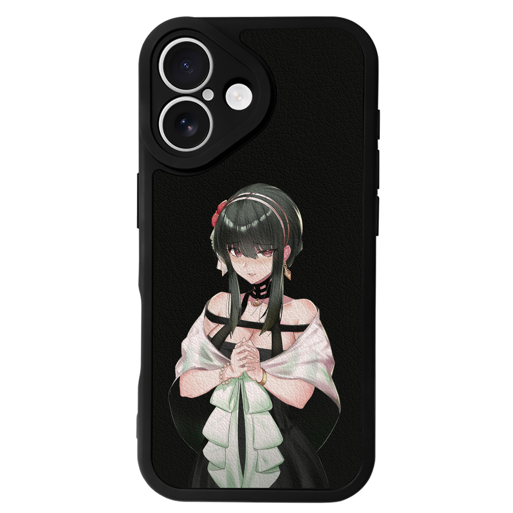 （画像用） SPY×FAMILY间谍家家酒 【iPhone 16シリーズ対応】シリコンスマホケース（レザー調） 材質：シリコン